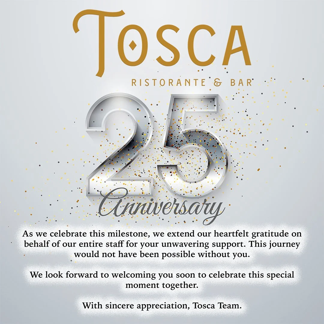 NEWS & EVENTS — Ristorante Tosca